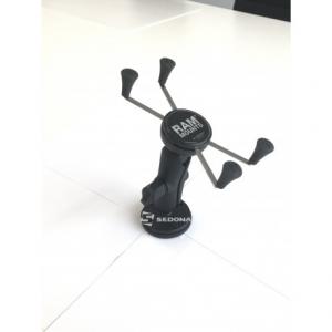 RAM MOUNT - SISTEM X-GRIP cu brat metalic si ventuza 8,5 cm pentru dispozitive cu diagonala de maxim 3.5&quot;