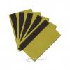 Pachet 100 carduri plastic color cu banda magnetica (banda magnetica -