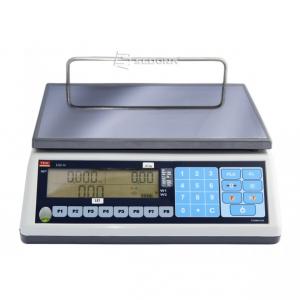 Cantar comercial Tem EGE LCD Fara Brat - 15/30 kg - Fara conectare &ndash; Acumulator (Alimentare - Baterie)