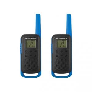 Walkie Talkie Motorola T62 Albastru/Rosu (2 bucati) (Culoare - Rosu)