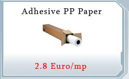 Adhesive PP Paper 150 g/mp ( Autocolant PP )
