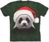 Tricou santa panda christmas