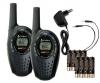 Set 2 statii radio emisie-receptie portabile walkie-talkie