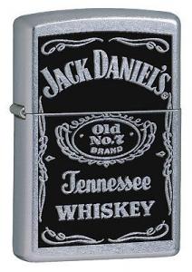 Bricheta Zippo Jack Daniels Street Chrome Pocket Lighter