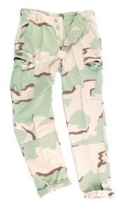 Pantaloni Prespalati Ripstop Camuflaj Desert 3 Culori