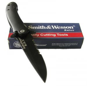 Briceag Smith & Wesson HRT Magnesium Serrated Black