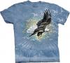 Tricou flying eagle deep blue 3