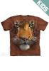 Tricou copii tiger face