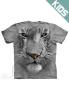 Tricou copii white tiger face