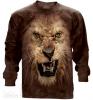 Bluza big face roaring lion long sleeve
