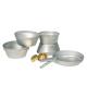 Set de gatit 6 piese - aluminium