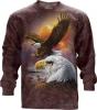 Bluza eagle & clouds long sleeve