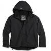 Jacheta zipper windbreaker black oversize