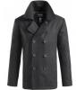 Veston pea coat black