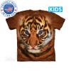 Tricou copii big face sumatran tiger cub
