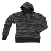 Hanorac dama tabu zip-hood zebra gri