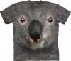 Tricou grey koala face