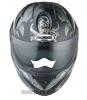 Casca probiker pr2 black silber dekor