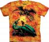Tricou dragons fight
