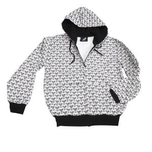 Hanorac Tabu Zip-Hood Skull Aligned