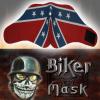 Masca biker half face rebel