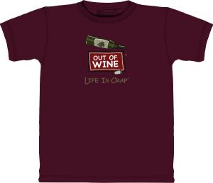 Tricou Out of Wine lic
