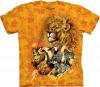 Tricou africa animals on great yellow