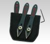 Set 3 Cutite de Aruncat Linder Solingen Wurf Black