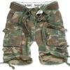 Bermude raw vintage division camuflaj woodland