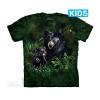 Tricou copii black bear and cub