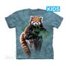 Tricou copii bamboo red panda