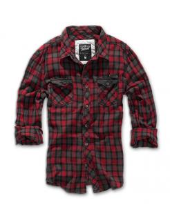 Camasa Checkshirt Duncan Red-Brown