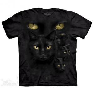 Tricou BLACK CAT MOON EYES