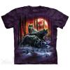 Tricou fire and ice wolves