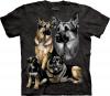 Tricou dogs family