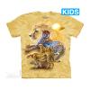 Tricou copii serengeti gold cheetahs