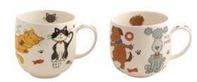 Cana copii "playful pets assorted" mugs 5010853147079
