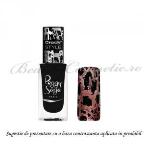 Peggy Sage Crack&#039;Style Groovy Black (Lacquer)