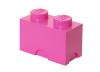 Cutie depozitare lego friends1x2 roz