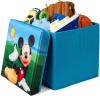 Taburet si cutie depozitare jucarii Disney Mickey Mouse