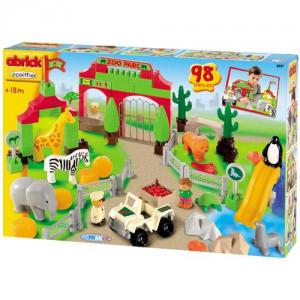 Set Constructii Zoo Park cu 98 de Piese