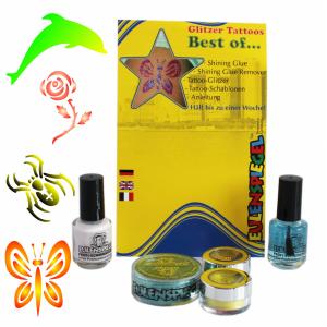 Set tatuaje temporare germane (glitter tattoos)