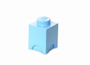 Cutie depozitare LEGO 1x1 albastru deschis