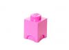 Cutie depozitare lego 1x1 roz