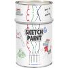 Sketchpaint transparent 1l - vopsea pentru scris pe pereti