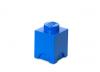 Cutie depozitare lego 1x1 albastru inchis