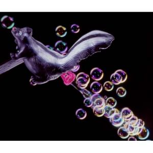Jucarie baloane de sapun Bubelix SCONCS mare + tavita + 250ml solutie non-toxica