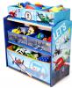 Organizator jucarii cu cadru din lemn disney planes