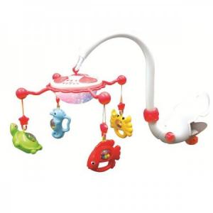 Carusel Muzical Baby Mix BT9001 Rosu