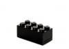 Mini cutie depozitare lego 2x4 negru